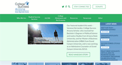 Desktop Screenshot of collegesuccessarizona.org